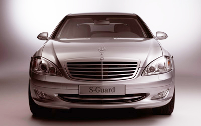 The Mercedes Benz S600 looks good from the front - and from the side, the back, three-quarter view...
